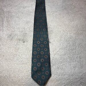 Vintage Oscar de la Renta men’s blue tie